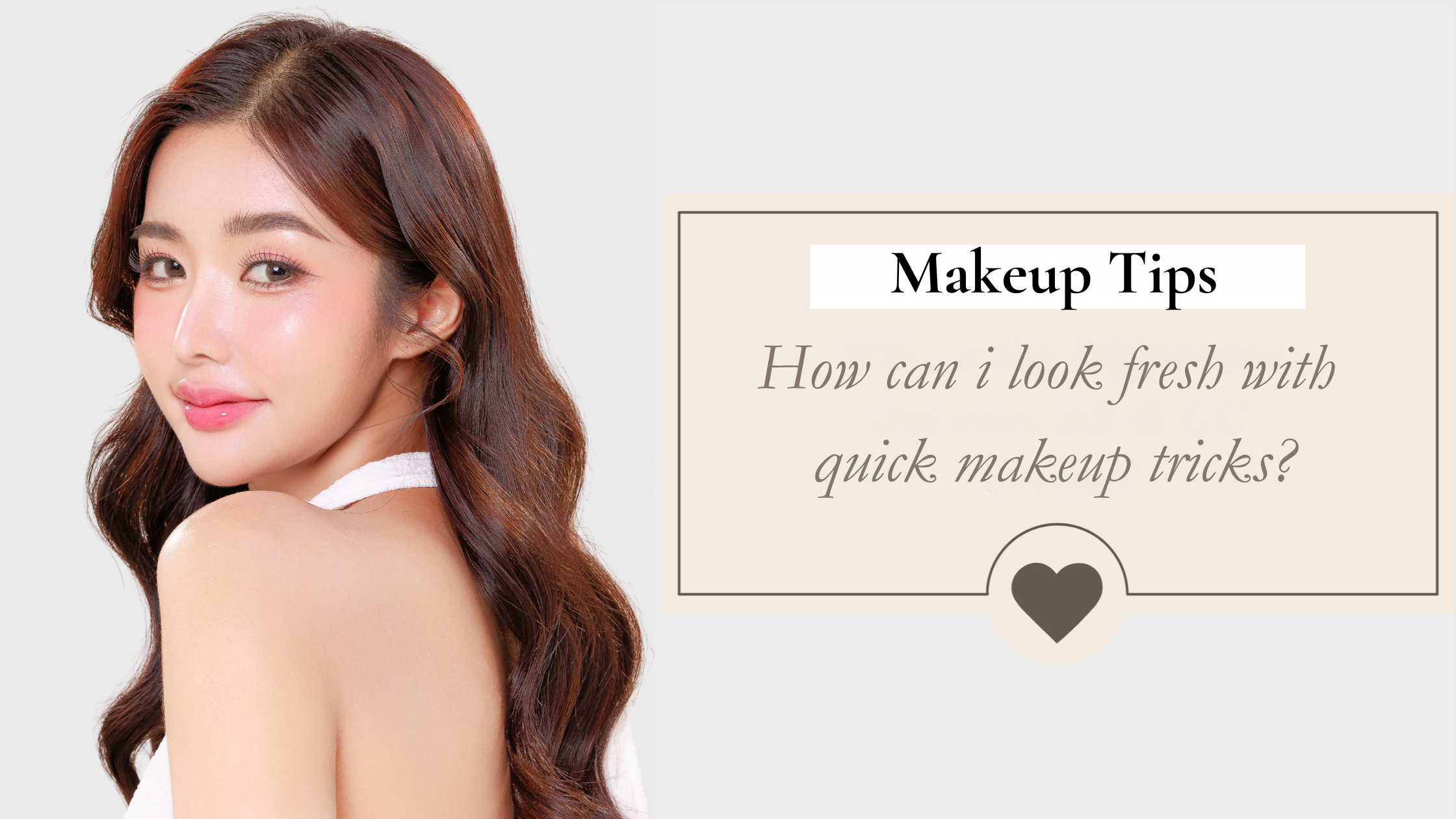 Quick makeup essentials to achieve an instant fresh and glowing look.