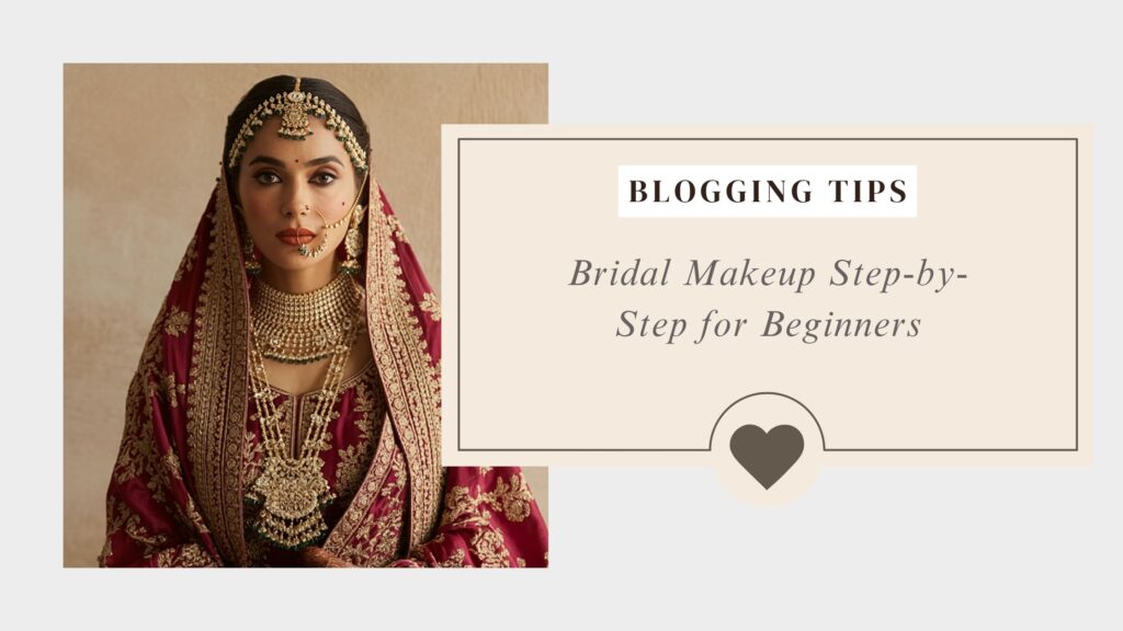 bridal makeup for beginners